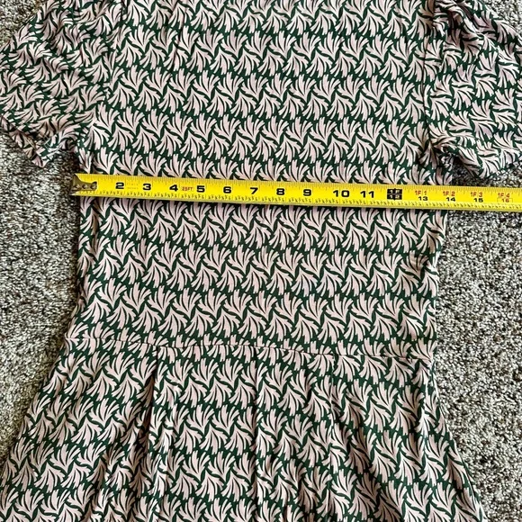 Boden green and pink Patterned Dress - Picture 9 of 13